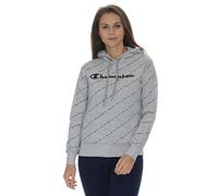 Champion Kapuzenpullover Damen 113208 F20 EL016 NOXM/ALLOVER CHP81 Grau, Größe:S