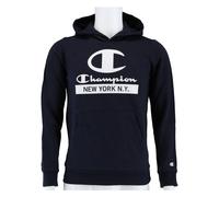 Champion Kapuzenpullover (Fleece Baumwoll-Hoodie) mit New York-Logo navyblau Jungen, Größe 152