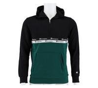 Champion Kapuzenpullover Half Zip (Hoodie) American Tape schwarz/grün Jungen, Größe 164