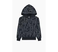 Champion Kapuzenpullover Hoodie American Classic Champion Print (gefüttert) navyblau Mädchen/Girls, Größe 176