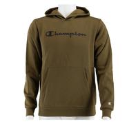 Champion Kapuzenpullover Hoodie Big Logo Print (gefüttert) khakibraun Kinder, Größe 164