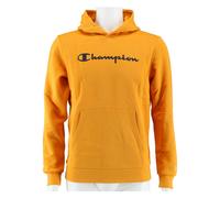 Champion Kapuzenpullover Hoodie Big Logo Print (gefüttert) signalgelb Kinder, Größe 176