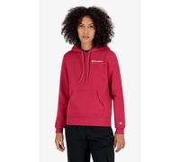 Champion Kapuzenpullover (Hoodie gefüttert) American Classic kleiner Logo Schriftzug magentarot Damen, Größe S