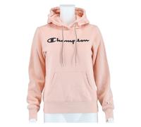 Champion Kapuzenpullover (Hoodie gefüttert) American Classic Logo Schriftzug pink Damen, Größe S