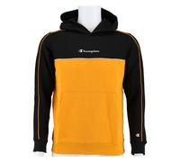 Champion Kapuzenpullover (Hoodie) - leichtes Fleece - schwarz/orange Jungen, Größe 164
