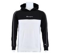 Champion Kapuzenpullover (Hoodie) - leichtes Fleece - schwarz/weiss Kinder, Größe 164
