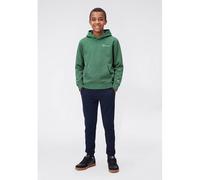 Kapuzensweatshirt CHAMPION "ICONS CONTRAST Terry Hoodie", Jungen, Gr. L (152/158), foli, Obermaterial: 73% Baumwolle, 27% Polyester, Sweatshirts, für Kinder, sportlicher Stil, mit Kapuze (32999937-L)