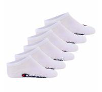 Champion Unisex - Kinder und Jugendliche Core Socks Junior 6PP Sneaker Innensocken, Weiß, 31-34