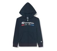 Champion Kinder und Jugendliche Legacy Graphic Shop B-Ultralight Powerblend Terry Full-Zip Kapuzenpullover, Marineblau, 9-10 Jahre