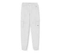 Champion Kinder und Jugendliche Legacy Icons B-Ultralight Spring Terry C-Logo Rib Cuff Cargo Trainingshose, Grau, 9-10 Jahre