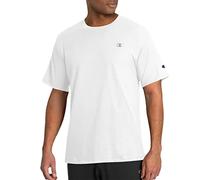 Champion Herren, 100% Baumwolle, Rundhalsausschnitt, kurzärmelig, C-Logo groß T-Shirt, Weiss/opulenter Garten, 3X