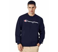 Champion Big Logo Sweatshirt dunkelblau/weiß - XL