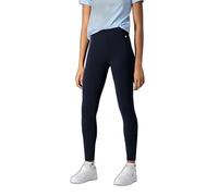 Champion Legacy American Classics C-Logo Zip Leggings, Marineblau, XS für Damen