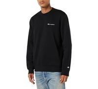 Champion Legacy American Classics-Script Logo Powerblend Fleece Crewneck Sweatshirt für Herren, Nero, M