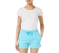 Champion Legacy American Classics Small Logo High Waist Regular Shorts, Hellblau, XS für Damen