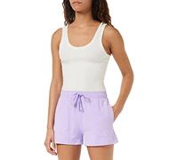 Champion Legacy American Classics Small Logo High Waist Regular Shorts, Lavendel, S für Damen