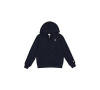 Champion Legacy Basics W-Light Powerblend Fleece Full Zip Sweatshirt mit Kapuze für Damen, Marineblau, S