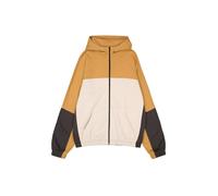 Champion Legacy C-Tech (220399) - Soft Compact Poly-Fleece Full-Zip Sweatshirt mit Kapuze, Tabak/Silbergrau (TBO/SVL/PHA), M Herren FW24, Tabak/Silbergrau (Tbo/SVL/PHA), M