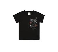 Champion Legacy Emotional Dance G (405020) - SS-T-Shirt mit Rundhalsausschnitt, Schwarz (NBK), 3-4 Jahre (XXS), Mädchen FW24