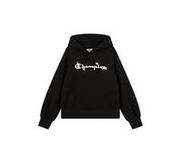 Champion Legacy Girls Graphic Hoodie M Schwarz, Schwarz, M