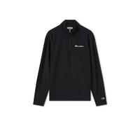 Fleecepullover mit Label-Stitching S men Black