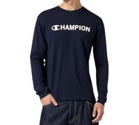 Champion Legacy Herren Graphic Langarm T-Shirt S Blau, blau, S