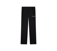 Champion Legacy Herren Micro-Polarfleece-Hose mit geradem Saum, Größe S, Schwarz, Schwarz, S