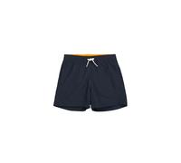 Champion Jungen Legacy Icons Beachshorts B-Crinkle Taslon Small Script Logo Badehose, Marineblau, 15-16 Jahre