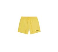 Champion Legacy Icons Beachshorts - Crinkle Taslon Small Script Logo Shorts, Gelb, S Herren SS24, gelb, Small
