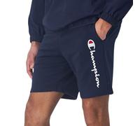 Champion Legacy Icons Pants Logo Powerblend Terry Bermuda Shorts, Marineblau, M Herren, Marineblau, M