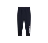 Champion Legacy Icons Powerblend Terry Contrast Logo Rib Cuff Trainingshose Herren, Blau (Bs501), M
