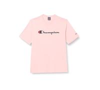 Champion Legacy Icons-S/S Crewneck T-Shirt für Herren, Rosa Dragee, Large