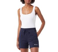 Champion Legacy Icons W-Small Script Logo PRO-Jersey Shorts für Damen, Marineblau, XS