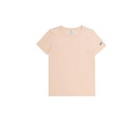 Champion Legacy Icons W - Small Script Logo S/S Crewneck T-Shirt, Pfirsichpink, XXL Damen SS24, Pfirsichrosa., XX-Large
