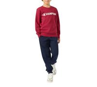 Champion Legacy Jungen Crewneck Sweatsuit, XS, Rot, rot, XS