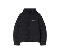CHAMPION Steppjacke mit Logo und Eingrifftaschen in Black, Größe M