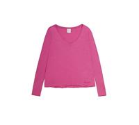 Champion Legacy Minimalist Resort W - L/S V-Neck Langarmshirt Violett, S Damen SS24, Violett, Small
