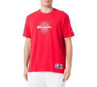 Champion Legacy Modern Basket - S/S Crewneck T-Shirt, Rot, M Herren SS24, rot, Medium