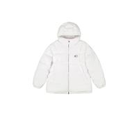 Champion Legacy Outdoor Retro Sport (220350) - WR Polyester Woven Cirè 144gr Hooded Jacke, Weiß (WHT), XXL Herren FW24, Weiß (WHT), XXL