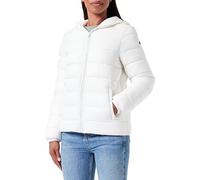 Champion Legacy Outdoor W-Light Nylon W/R Hooded Jacke für Damen, Off White, M