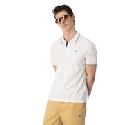 Champion Herren Legacy Poloshirt Gallery Light Cotton Piqué C-Logo Polohemd, Weiß, XL