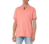 Champion Herren Legacy Polo Gallery Light Cotton Piqué C-Logo Polohemd, Pfirsichrosa, S