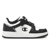 Champion Legacy-Rebound 2.0 Low B PS Sneakers, Bianco/Nero (WW019), 28 EU