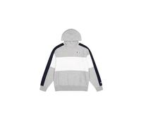 Champion Herren Legacy Retro Sport (220317) -Soft Compact Poly Fleece Color Block Kapuzenpullover, Grau (EM021), XS
