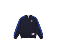 Champion Legacy Retro Sport (220318) - Soft Compact Poly Fleece Crewneck Sweatshirt für Herren, Marineblau/Tiefblau (Ny/Bai), M
