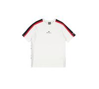 Champion Legacy Retro Sport (220336) - Taped SS Crewneck T-Shirt, Weiß (Wht/NNY/CRD), XS Retro Sport Herren FW24, Weiß (Wht/NNY/CRD), X-Small