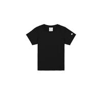 Champion Mädchen Legacy Girl - Graphic Crewneck T-Shirt T-Shirt, Black (KK001),