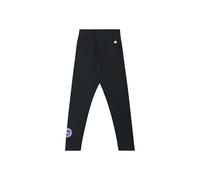 Champion Mädchen Legacy Girl - Graphic Leggings Sweatpants, Black (KK001),