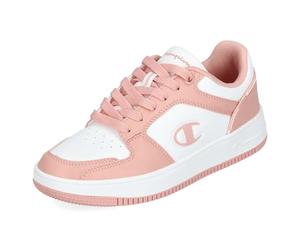 Champion Mädchen Legacy Rebound 2.0 Low G Gs Sneakers, Rosa Weiß Ps021, 39 EU