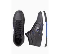 Champion - Mid Cut Rebound Heritage Black Beauty - Schuhe - Schwarz - EU 44 - Synthetic/Textile/Gummi,Kunstleder Schwarz EU 44